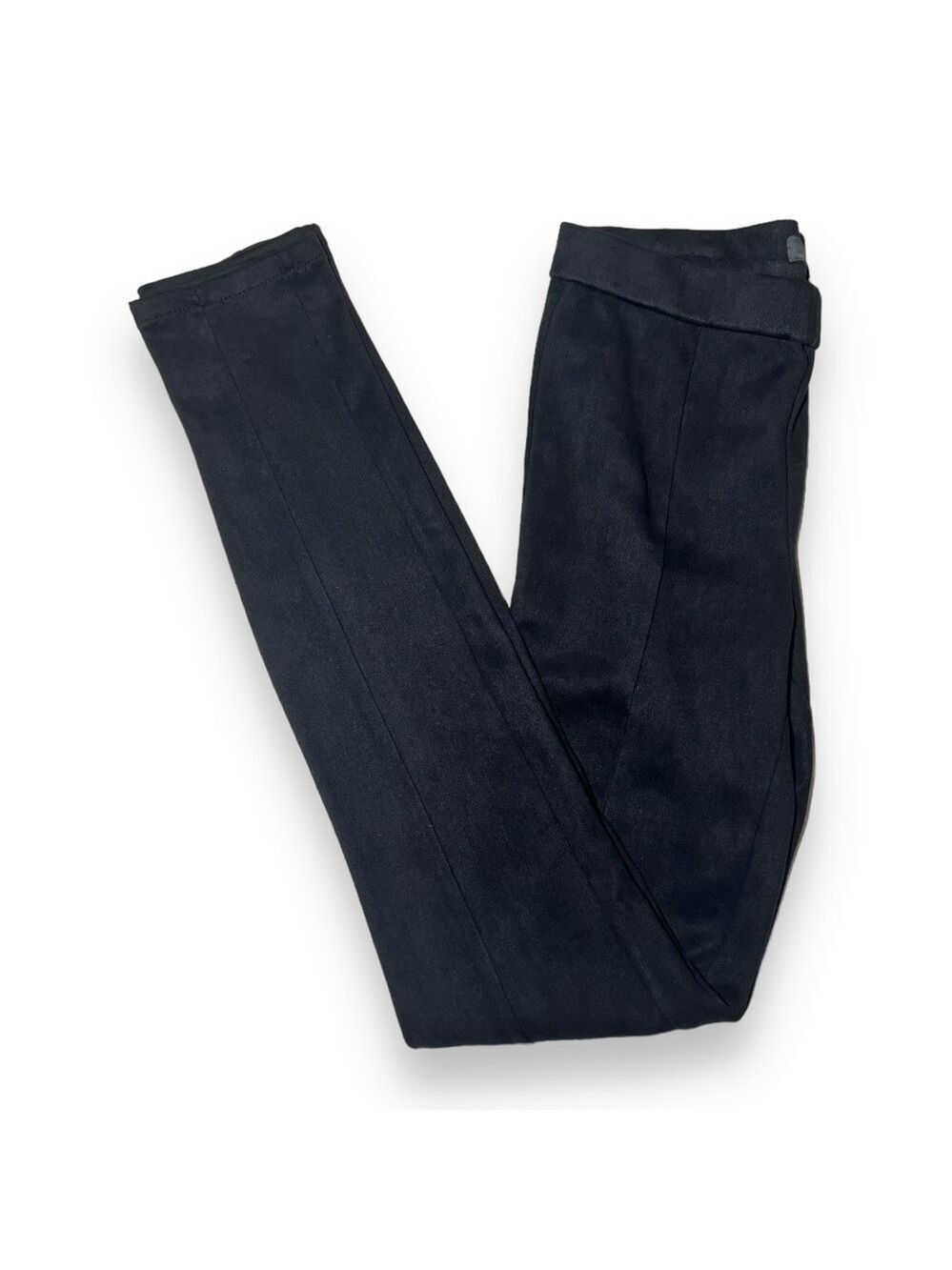 Level 99 Women’s Faux Suede Leggings Charcoal Size XS